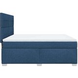vidaXL Krevet s oprugama i madracem plavi 180x200 cm od tkanine | shoptok.hr