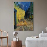  Slika - Vincent van Gogh – Café Terrace at Night 20x30 Na talijanskom platnu | shoptok.hr