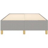  Okvir za krevet s oprugom svjetlosivi 120 x 200 cm od tkanine | Eponuda.com