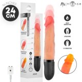 Mr. Intense VIBRATOR Jean - realističen vibracijski penis, segrevanje, gor in dol, potiski, 10 vibracij Cene