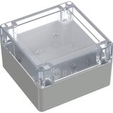 TRU COMPONENTS 6U07121208437 TC-13865116 industrijsko kućište 119.9 x 119.9 x 75 ABS, polikarbonat svijetlosiva, prozirn | Eponuda.ba