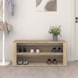  Stalak za cipele boja hrasta 100 x 35 x 45 cm konstruirano drvo | Eponuda.ba