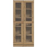  Visoka ploča Artisan hrast 82,5x30,5x185 cm izrađeno drvo | Shoptok.si