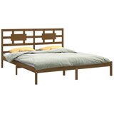  Okvir za krevet od masivne borovine boja meda 200 x 200 cm | shoptok.hr