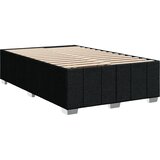  Krevet s oprugama i madracem crni 120 x 200cm od tkanine | shoptok.hr