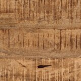  Konzolni stol 80 x 30 x 74 cm od masivnog drva manga i željeza | shoptok.hr