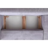 Mömax Sedežna Garnitura Paterno, Siva, Ležišče, Predal | Shoptok.si