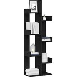 Police za knjige Crni hrast 48 x 25,5 x 140 cm | Eponuda.com