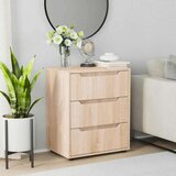 vidaXL Bivak VISNES Sonoma Oak 60x40x73 cm Inženirski les | Shoptok.si