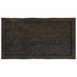 Stolna ploča tamnosmeđa 80x40x(2-6) cm obrađena hrastovina | Eponuda.ba