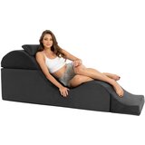 Liberator Aria Flip Chaise - nastavljiv seks pohištveni kos (črn) | Shoptok.si