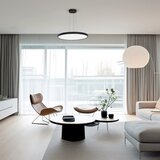 Viseći sistem za svetiljke MAQ 32W/40W 1m, crne boje | Eponuda.com