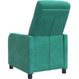  Fotelja s nagibom Tirkizna Baršun | shoptok.hr