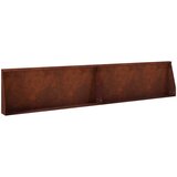  Zid za zadržavanje 2 kom. 100 x 12 x 30 cm Otporni čelik Rđa | shoptok.hr