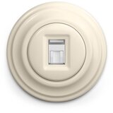  Kliklap - Retro mrežna priključnica s ramom, bež | Eponuda.com