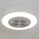  Brilagi - LED prigušiva svetiljka sa ventilatorom AURA LED/38W/230V srebrna +daljinski upravljač | Eponuda.com
