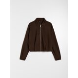 Sinsay Bomber majica soft touch s dodatkom viskoze | shoptok.hr