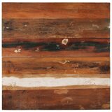  Četvrtasta stolna ploča 70x70 cm 25 - 27 mm od obnovljenog drva | shoptok.hr