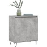  Komoda siva boja betona 60x35x70 cm od konstruiranog drva | shoptok.hr