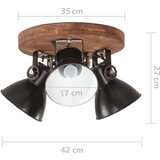  Stropna svjetiljka 25 W crna 42 x 27 cm E27 | shoptok.hr