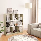Furnova Knjižna omara bela in sonoma hrast 97,5x29,5x100 cm, (21932461) Cene