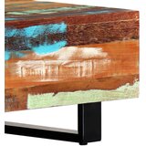 Stolić za kavu od obnovljenog drva i čelika 120 x 50 x 30 cm | Eponuda.com