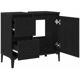  Kupaonski ormar Crni hrast 65 x 33 x 60 cm Konstruirano drvo | Eponuda.ba