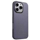 Swissten maskica SHELL MagStick za iPhone 16 PRO MAX carbon ljubičasta | shoptok.hr