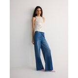 Reserved - Wide leg traperice - plavo | shoptok.hr