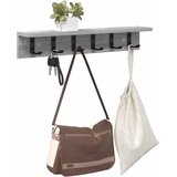  Vješalica za kapute na zidu Siva Sonoma 60 x 10,5 x 10,5 cm | shoptok.hr