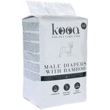kooa pelene s bambusom za mužjaka psa - Veličina L: 53 - 76 cm, 12 komada | shoptok.hr