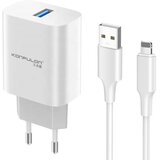 Kućni punjač KONFULON C87 sa iPhone Lightning kablom, 3A, 1m | Eponuda.com