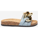 Resti Ladies' blue slippers with Sofig- Footwear decoration | ePonuda.com