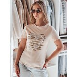 DStreet T-shirt damskie w serca MARISS brzoskwiniowy | shoptok.hr