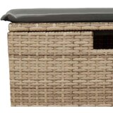 vidaXL 6-dijelni set vrtnih sofa s jastucima bež od poliratana | shoptok.hr