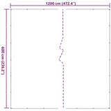 CERADA Pokrivalo za rastline Transparentno 6 x 12 m PE, (5000287557) | Shoptok.si