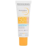 Bioderma Photoderm Cream SPF50+ vlažilna in obarvana krema za zaščito pred soncem za obraz 40 ml Odtenek light unisex