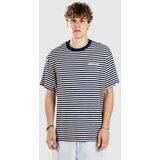 Santa Cruz Strip Emb T-shirt midnight blue / wax paper Cene