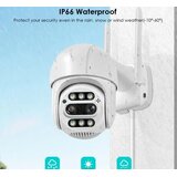  abq A8D ptz wifi kamera 12MPX – dual lens 8× optički zoom, icsee, IP66 | Eponuda.com