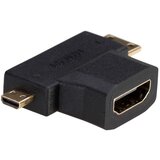 Akyga HDMI adapter HDMI / miniHDMI / microHDMI | Shoptok.si