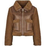 Only ONLLEE BONDED JACKET Smeđa Cijene