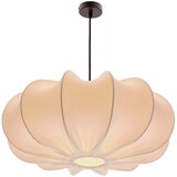 Candellux Lighting Bela viseča svetilka s tekstilnim senčilom ø 52 cm Cafee – | Shoptok.si