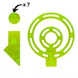 Warlord Games objective and template sets (all acrylic) | ePonuda.com