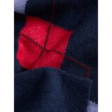 JJXX Pulover 'JXHarvi' temno modra / lila / grenada | Shoptok.si