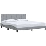  Okvir kreveta bez madraca Hanko svjetlosivi 180x200 cm od tkanine | shoptok.hr