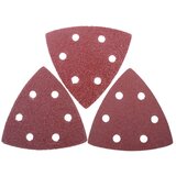 Profix trikotni brusni papir z luknjami 49150, 93x93 mm, GR 4, 5 kos | Shoptok.si