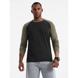 Ombre Longsleeve męski z nadrukiem - czarny | Shoptok.si
