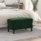  The Living Store Klop temno zelen 70x35x41 cm žamet - Klop, (21456532) | Shoptok.si