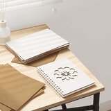 vidaXL Dekor Panele 50 pcs Bijelo 21 x 30 x 0.3 cm Konstruirano drvo Cijene