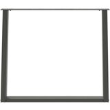 vidaXL noge za jedilno mizo u-oblika 2 kosa antracit 100x(72-73) cm | Shoptok.si